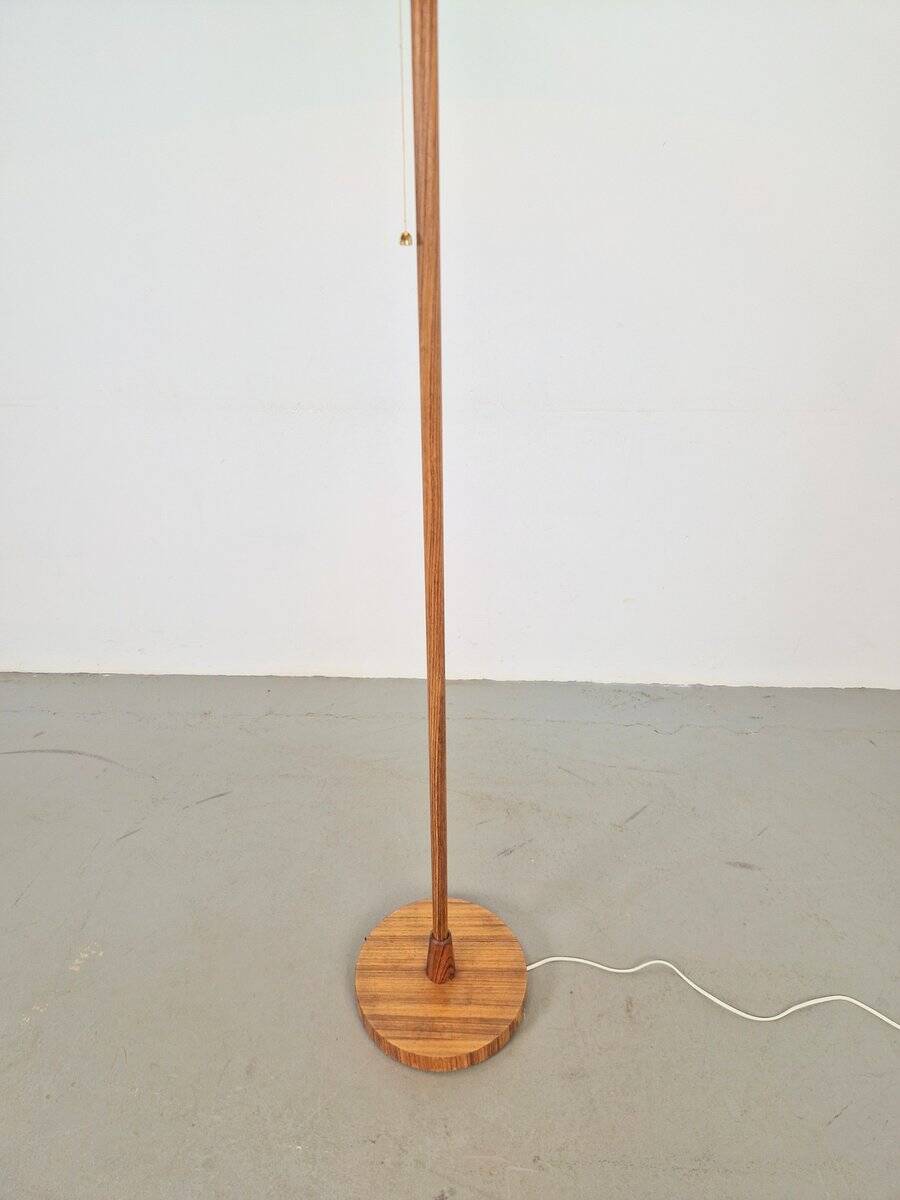 Mid-Century Scandinavian Teak Floor Lamp, 1960s