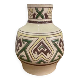 Small ceramic vase signed