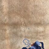 Tapis ancien point noué style chinois 204x310cm