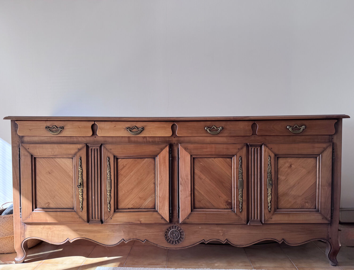 Solid wood buffet