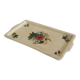 Vintage cake dish model Agreste, Digoin Sarreguemines