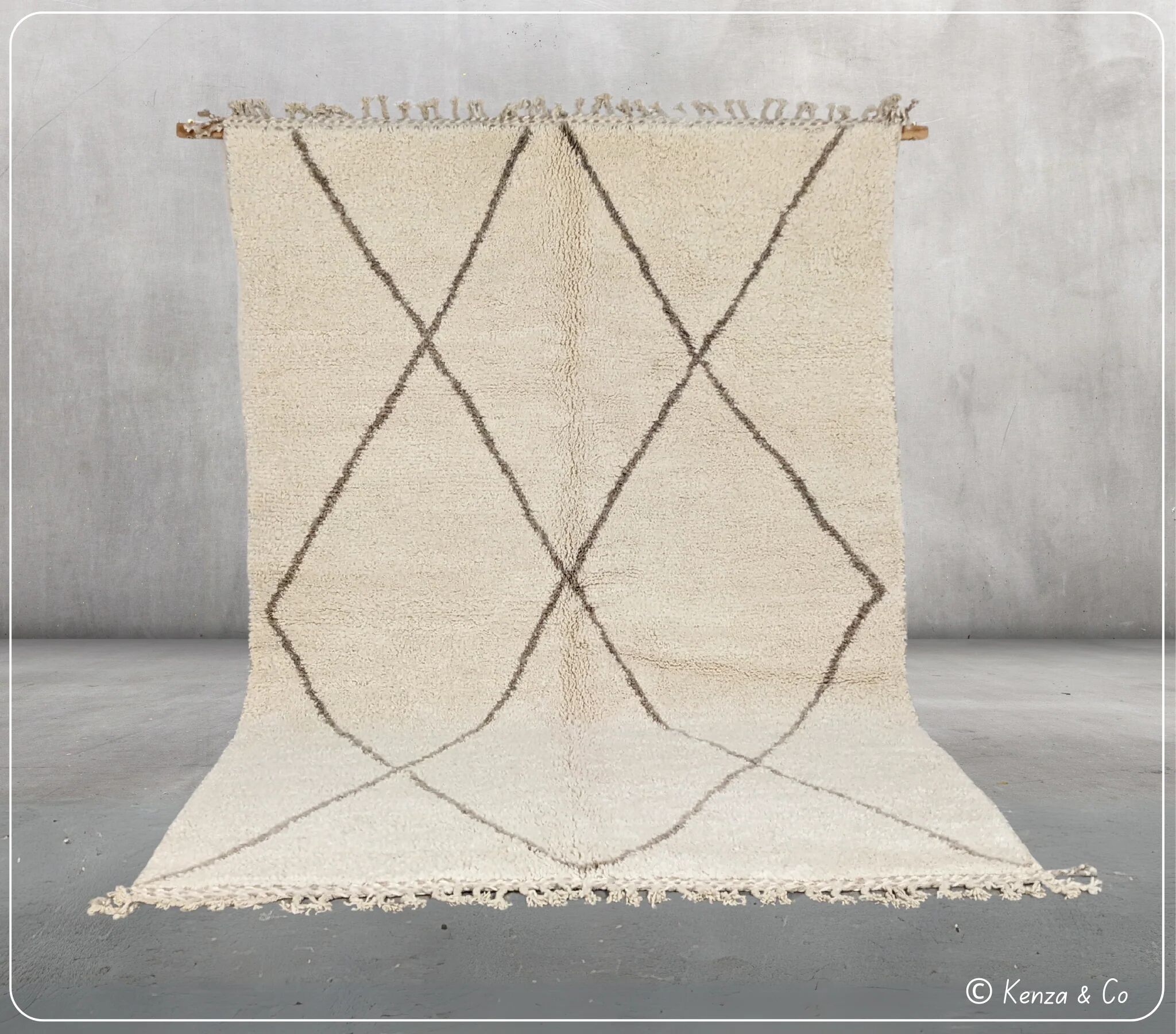 Grand tapis Beni Ouarain, 300 x 195 cm