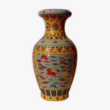 Vase en porcelaine chinoise Ère de la République