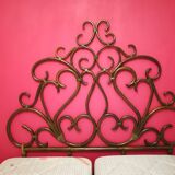 Rattan headboard