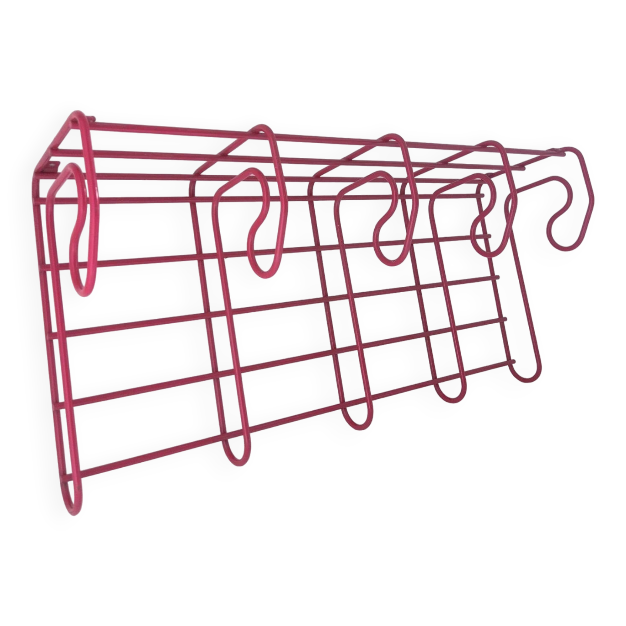 Vintage Ikea wall coat rack