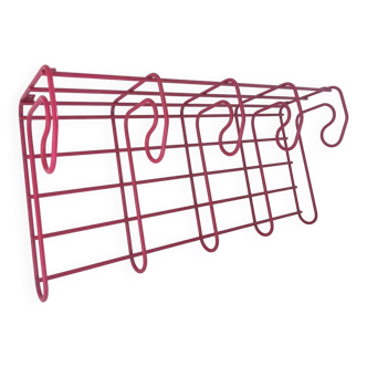 Vintage Ikea wall coat rack