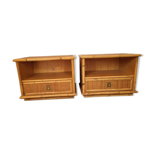 Paire de tables de nuit