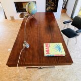 Vintage mahogany veneered desk