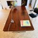 Large vintage mahogany desk