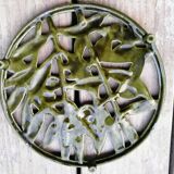 Cast iron underside