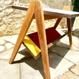 Coffee table legs vintage compass