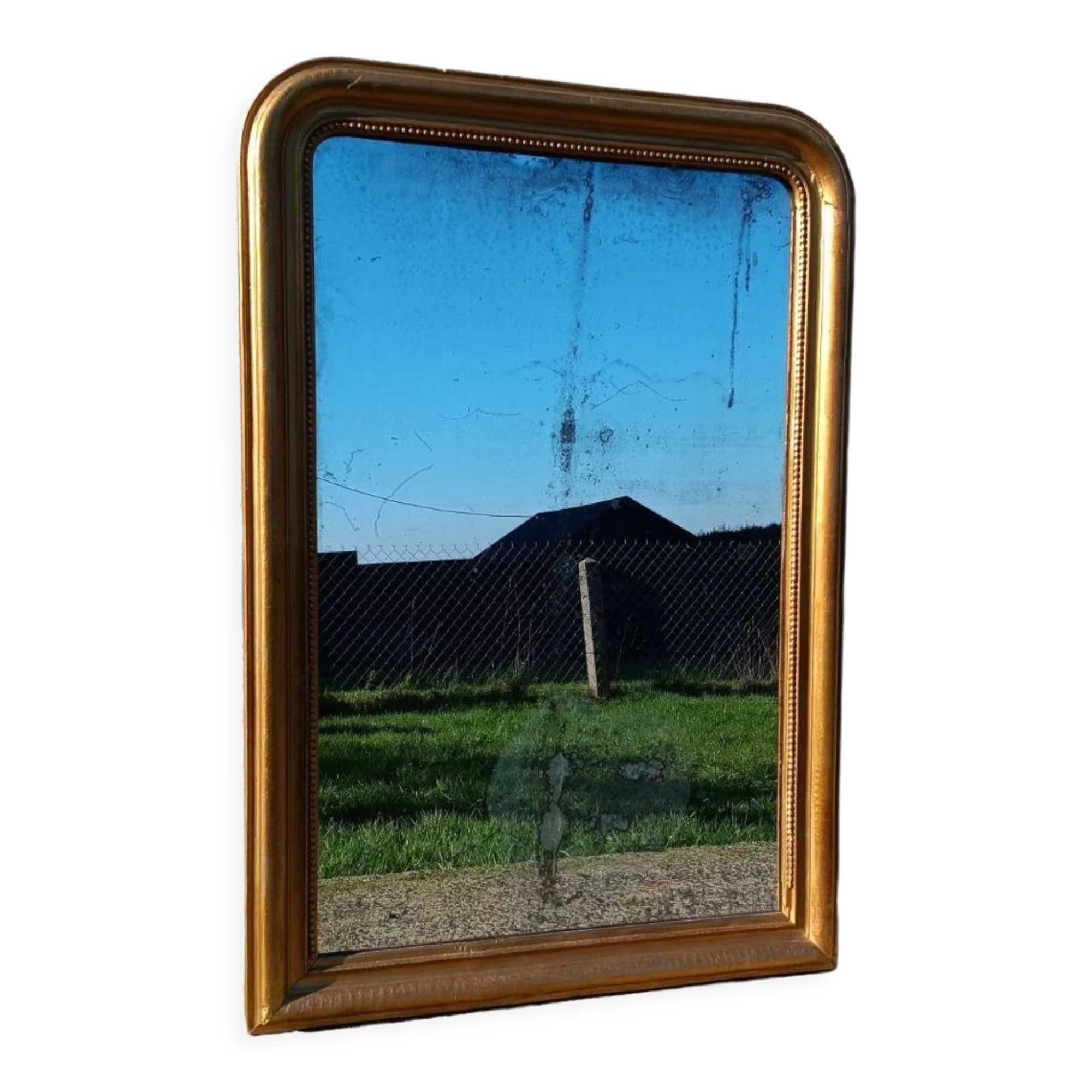 Antique mirror Louis Philippe 127/88 cm