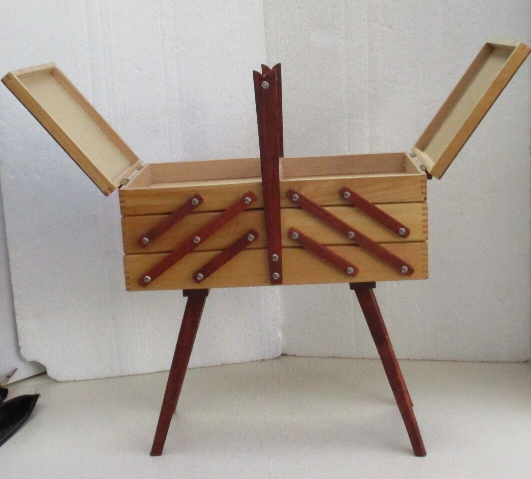 Vintage sewing cart feet compass