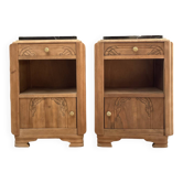Paire de chevet art déco