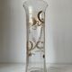 Vase verre soufflé XIXème siècle