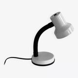 Grey industrial desk lamp