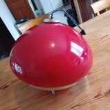 Vintage Opaline Red Pendant Lamp “VIRO”