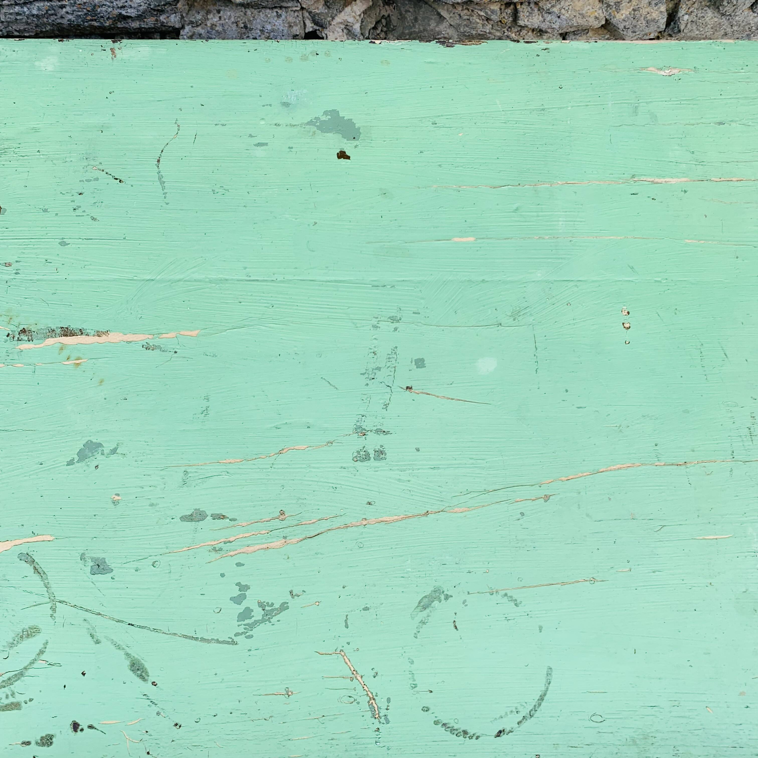 Green and white Parisian buffet