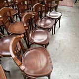 Suite of 23 bistro chairs