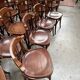 Suite of 23 bistro chairs