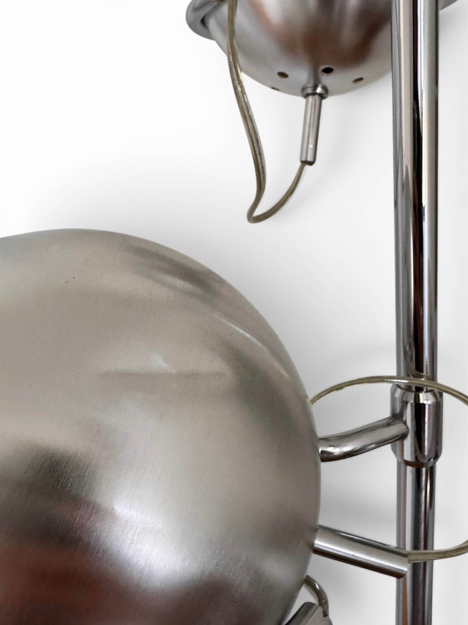 70's Monix floor lamp with 3 globes