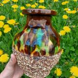 Contemporary ceramic vase decor