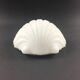 Set of 4 Vintage Shell-Shaped Opaline Glass Wall Lamps from Limburg, 1970s