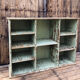 Wooden locker cabinet