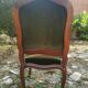 Chaise velours empire