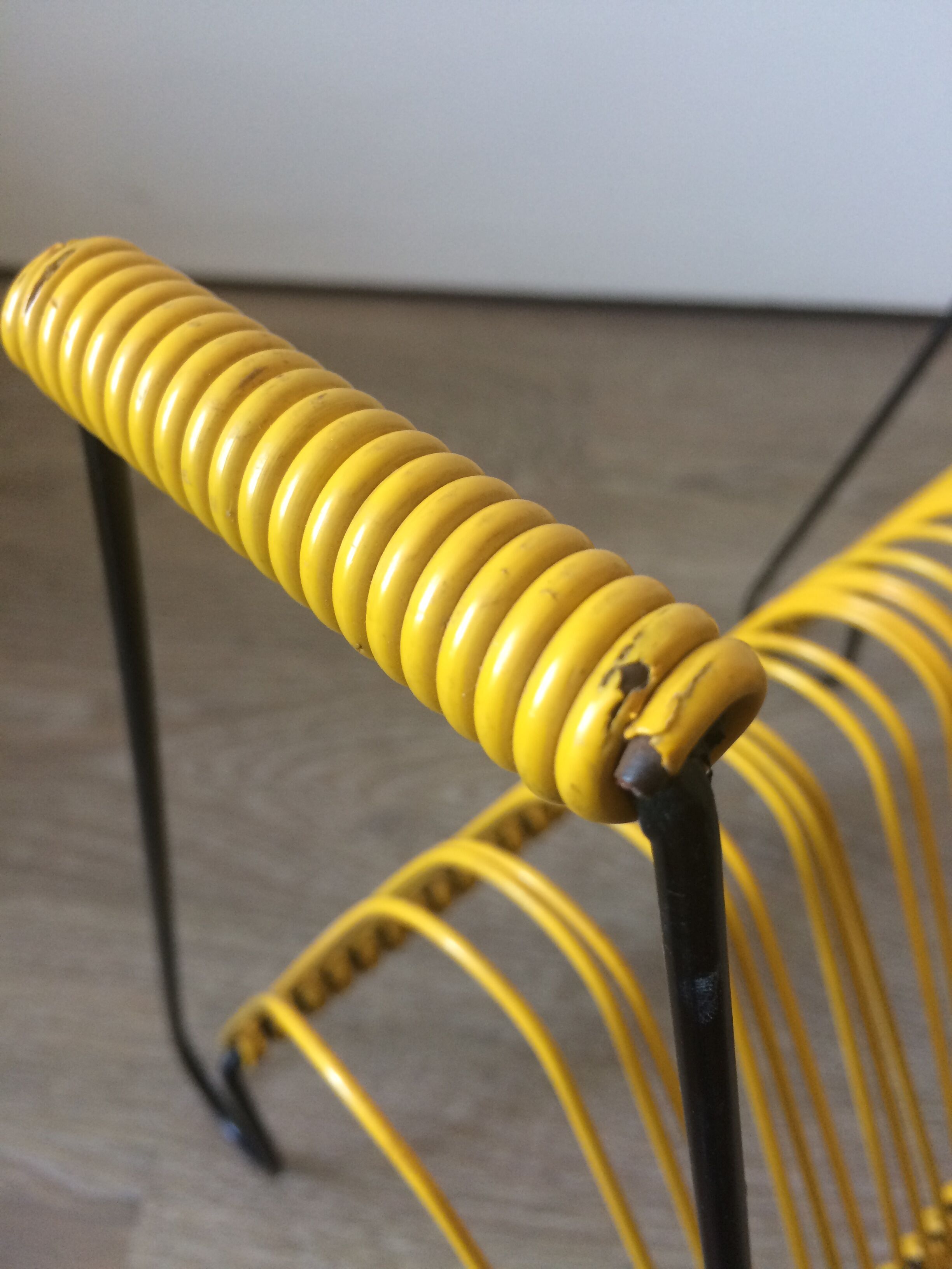 Door-vinyl wire yellow