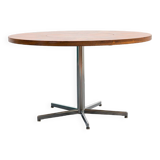 Table ronde vintage, palissandre