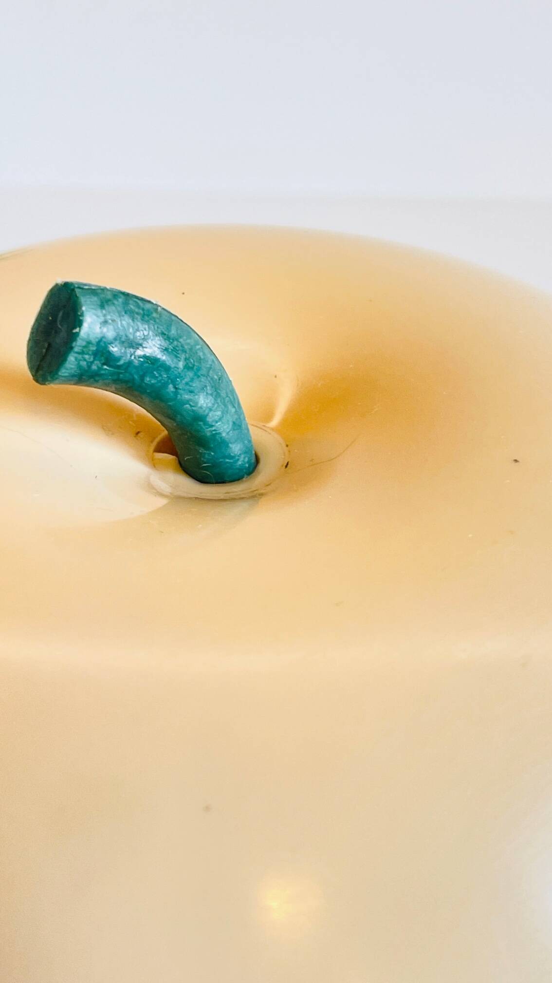 Vintage 70's decorative ice cube apple