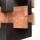 Danish copper pendant light from the mid-century by Lyfa, 1960s.