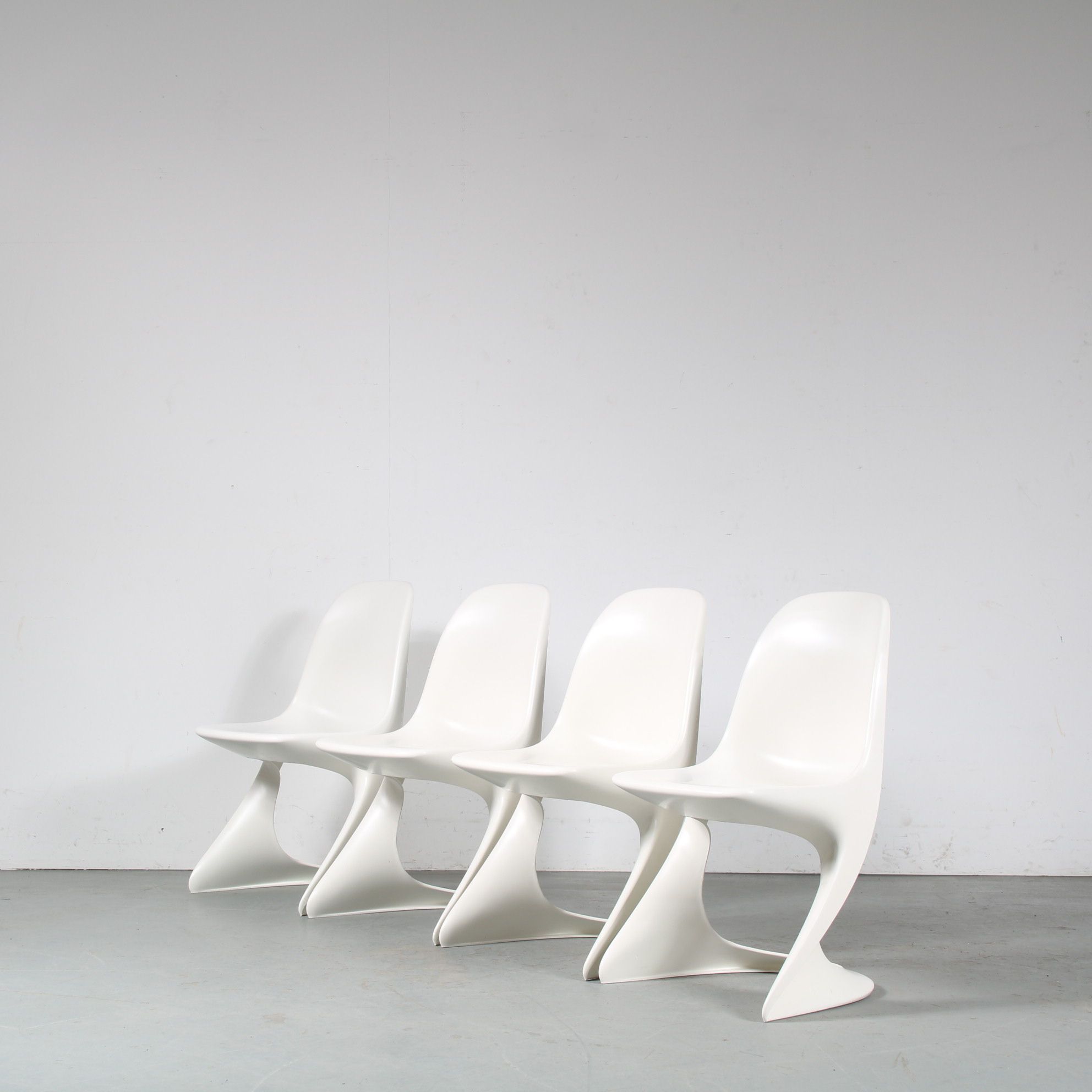 2000s White “Casalino” chair by Alexander Begge for Casala, Germany – Large Stock!