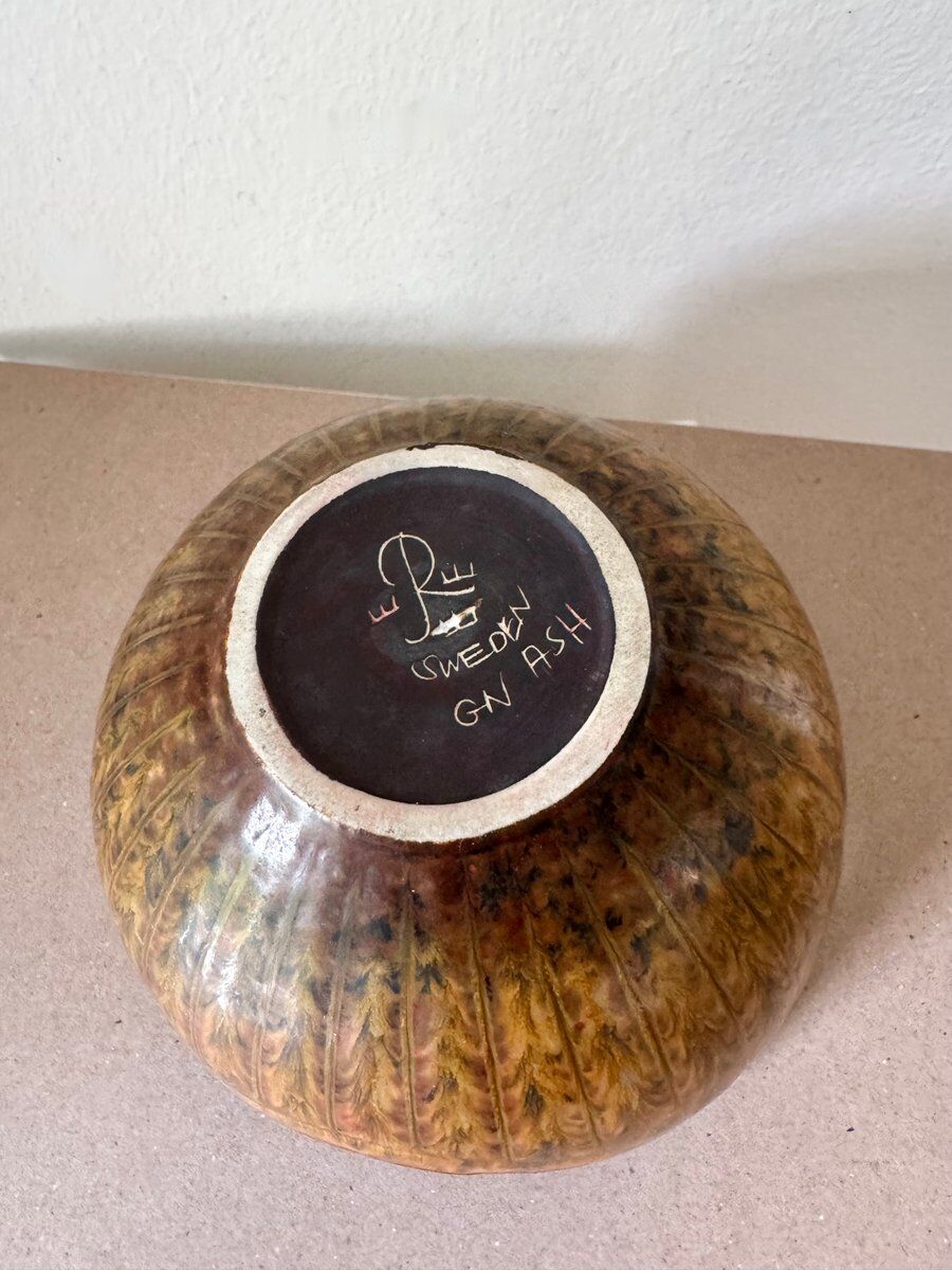 Ceramic ash bowl by Gunnar Nylund for Rörstrand, 1960s