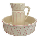 Vintage Sarreguemines jug