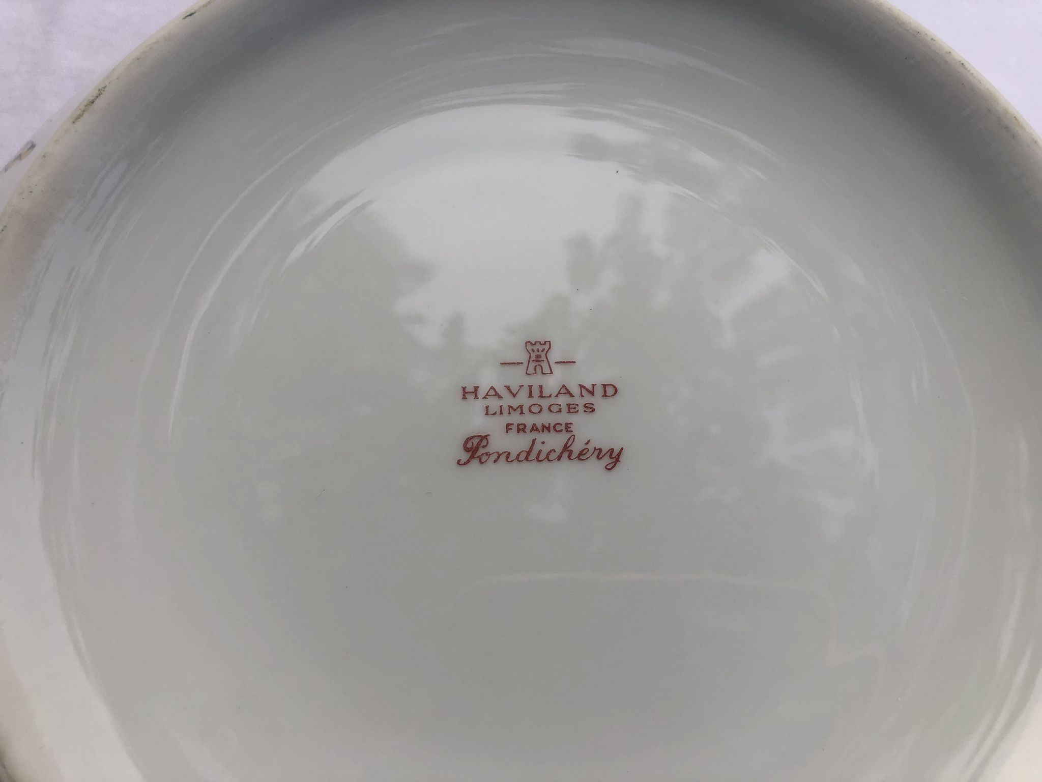 Saladier haviland collection pondichery