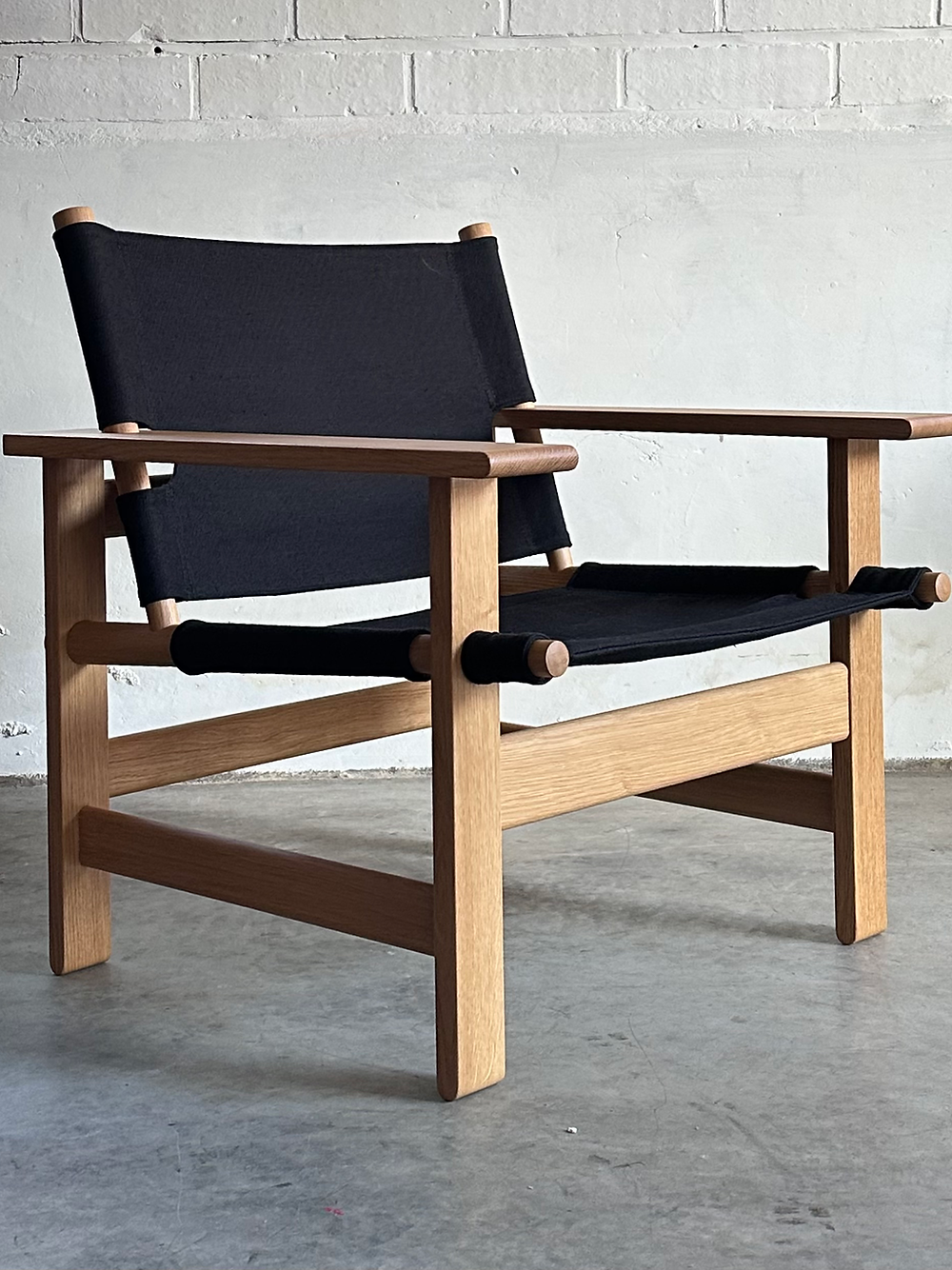The Canvas chair 'Model 2031', Børge Mogensen, Fredericia, Denmark