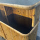 Vintage rattan bamboo bar from the 60s