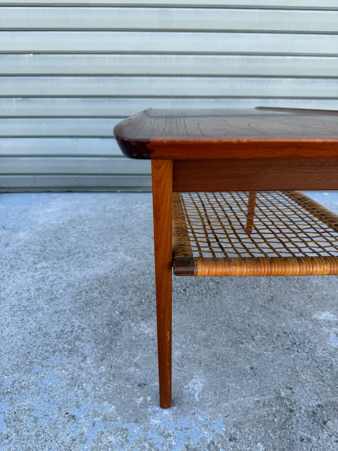 Coffee table damaged by Jorgen Aakjaer Jorgensen