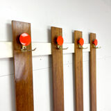 Retro coat rack with mirror