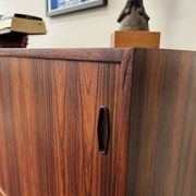 Lowboard Rosewood Chest of Drawers, Denmark 1960s/1970s, mid-c, vntg