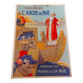 Poster, Chicory advertising cardboard Noah's ark