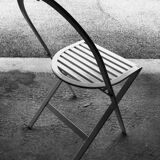 Pair of folding chairs