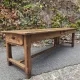 Old farmhouse table in oak, 18th century – Auvergne, France