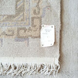 Vintage Nepalese wool rug Tapis