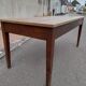 Old farm table 1900 in oak -1m67