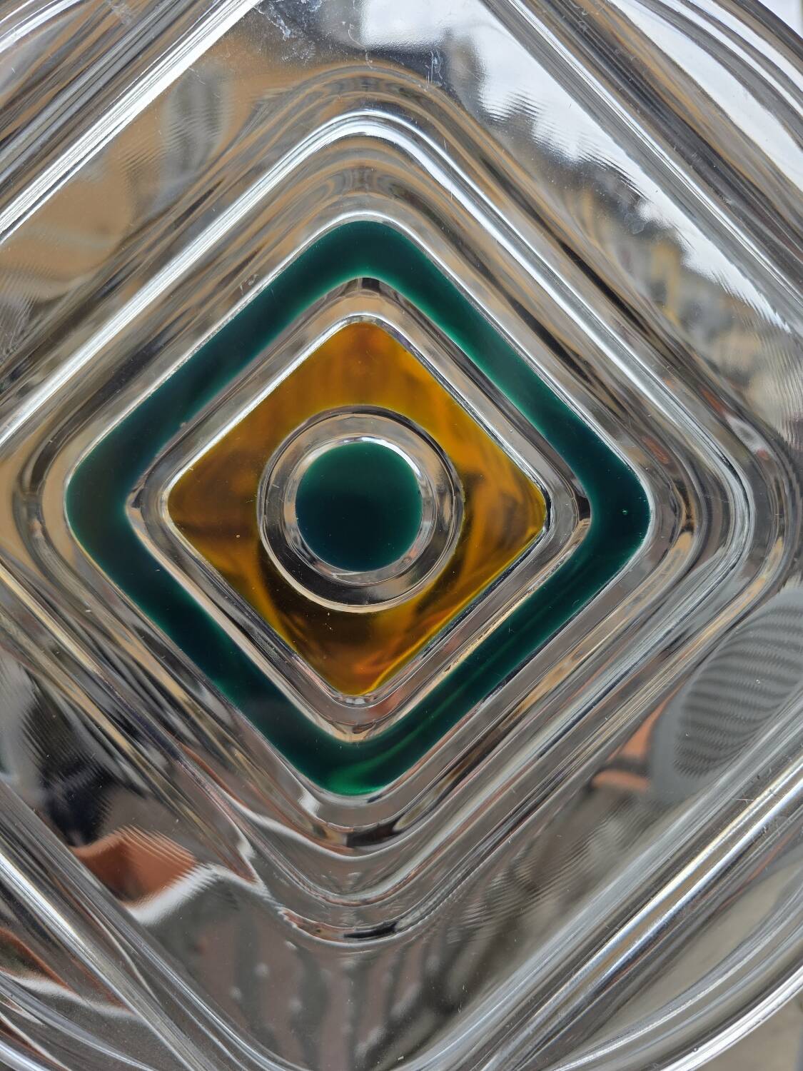 Set of three Walther kristallglas serving dishes from the 60s