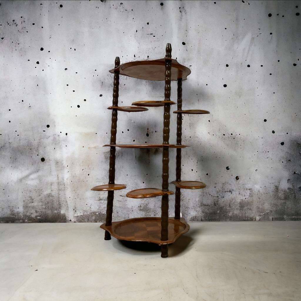 Vintage plant table / shelf / stand