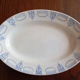 Oval ironstone dish from Moulin des Loups & Hamage, 'Colonial' model